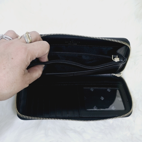 Kate Spade large wallet ID Clutch - Picture 8 of 10